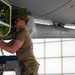 Travis maintainers remove KC-46 boom for repair