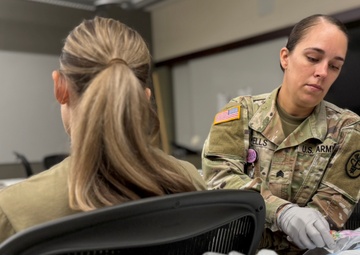 Munson Army Health Center Boosts CGSC Student Readiness with Medical Processing Event
