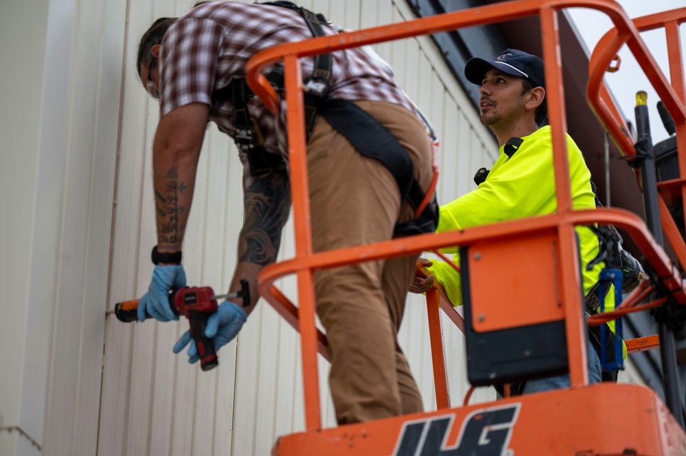 502 CES Hangar repair