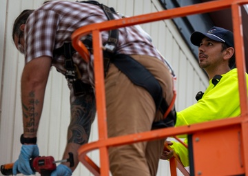 502 CES Hangar repair