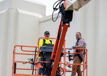 502d CES Hangar repair