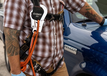 502d CES Hangar repair