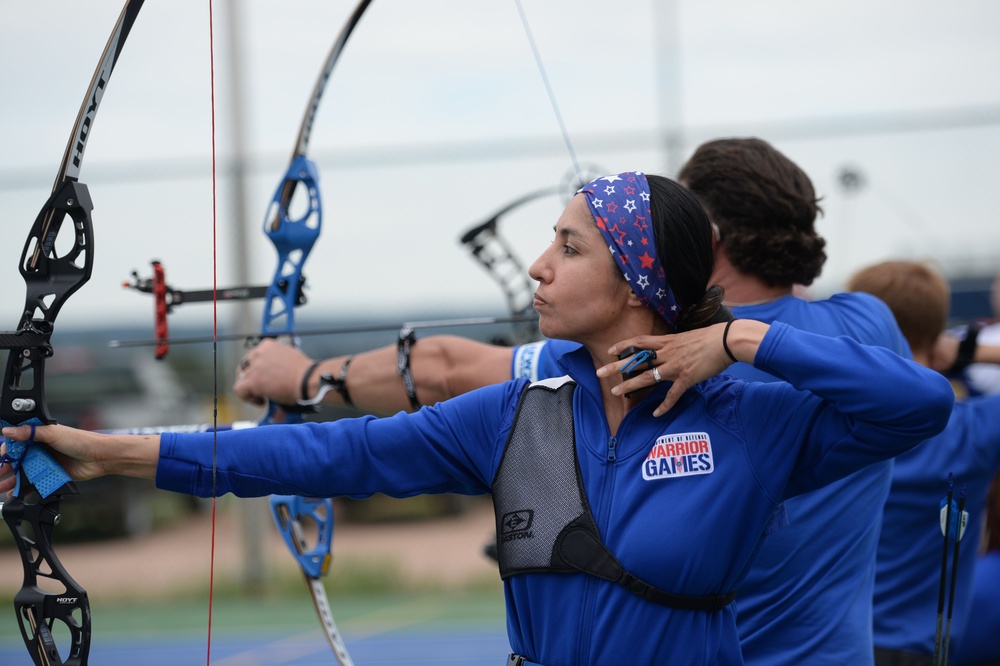 Team Air Force Trains for 2025 Warrior Games