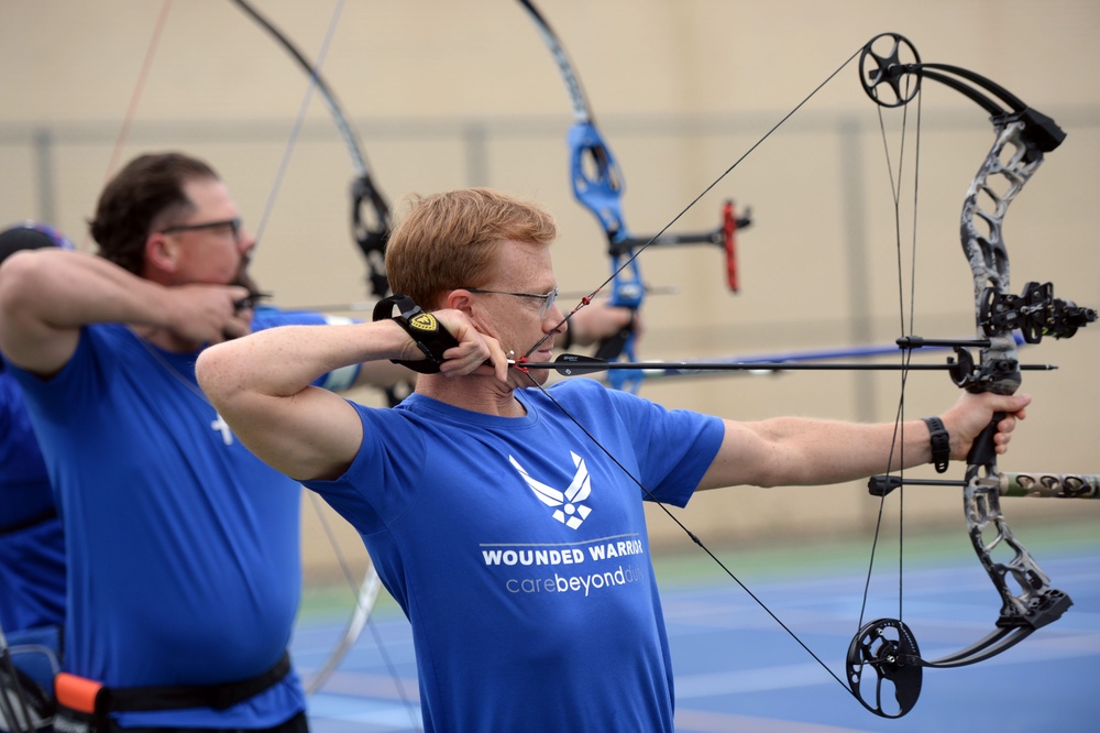 Team Air Force Trains for 2025 Warrior Games