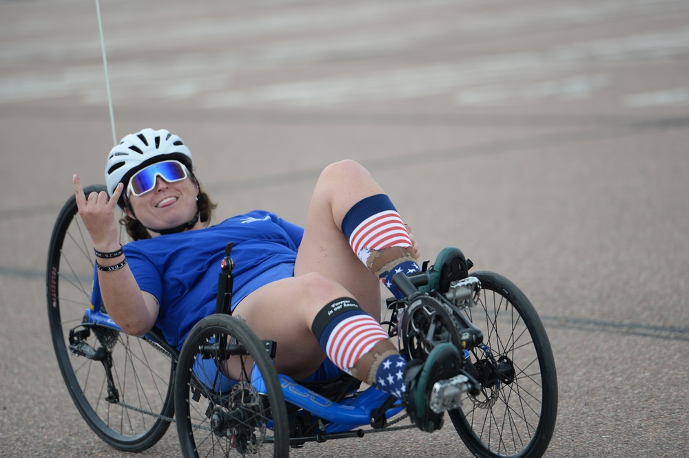 Team Air Force Trains for 2025 Warrior Games