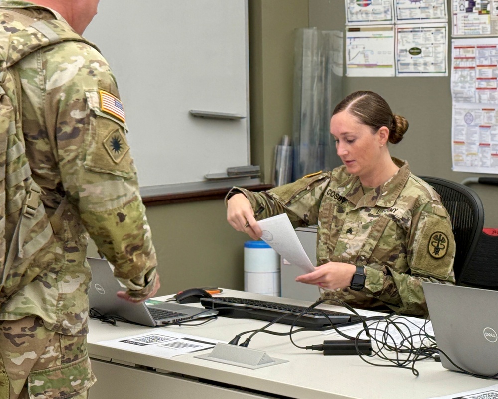 Munson Army Health Center Boosts CGSC Student Readiness with Medical Processing Event Munson Army Health Center Boosts CGSC Student Readiness with Medical Processing Event