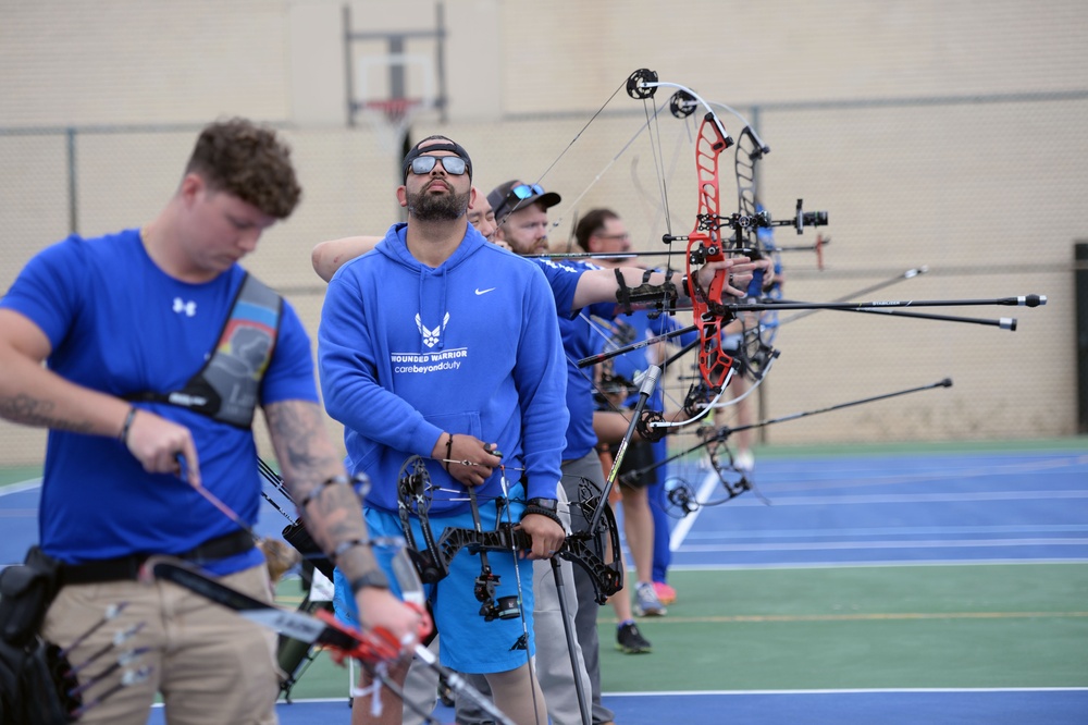 Team Air Force Trains for 2025 Warrior Games