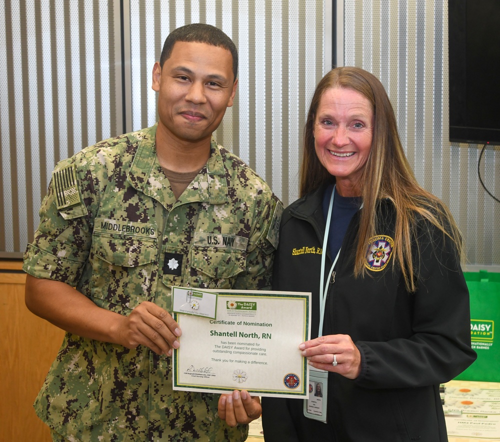 Naval Medical Center Camp Lejeune holds Daisy Awards ceremony