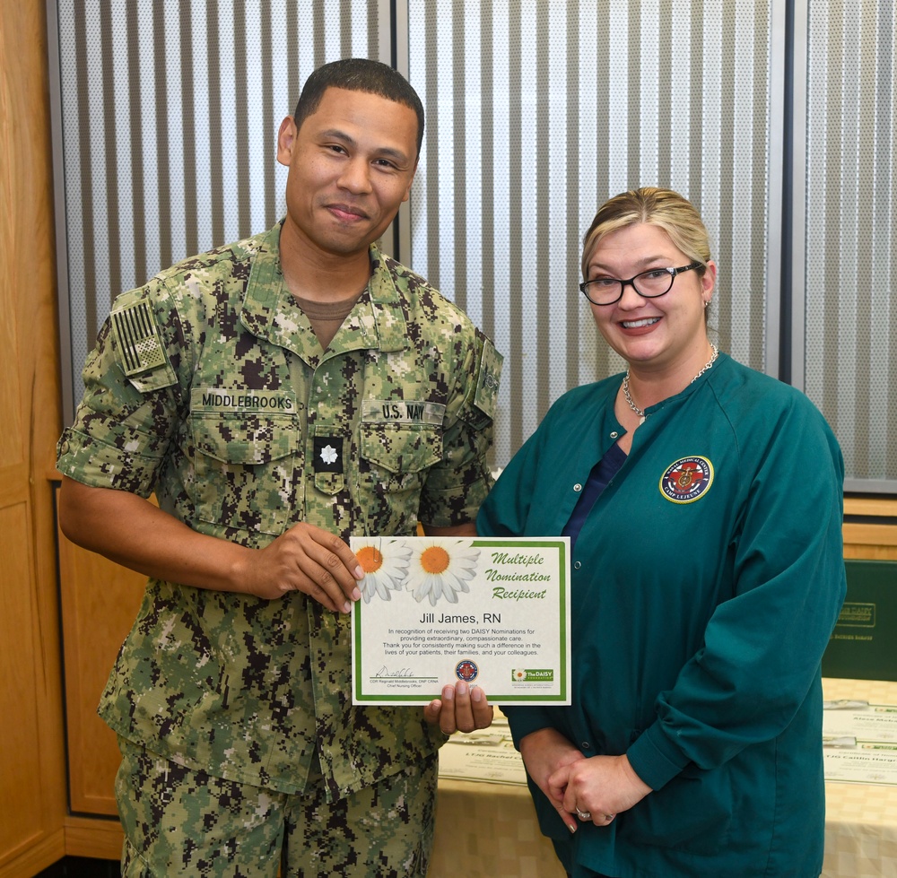 Naval Medical Center Camp Lejeune holds Daisy Awards ceremony