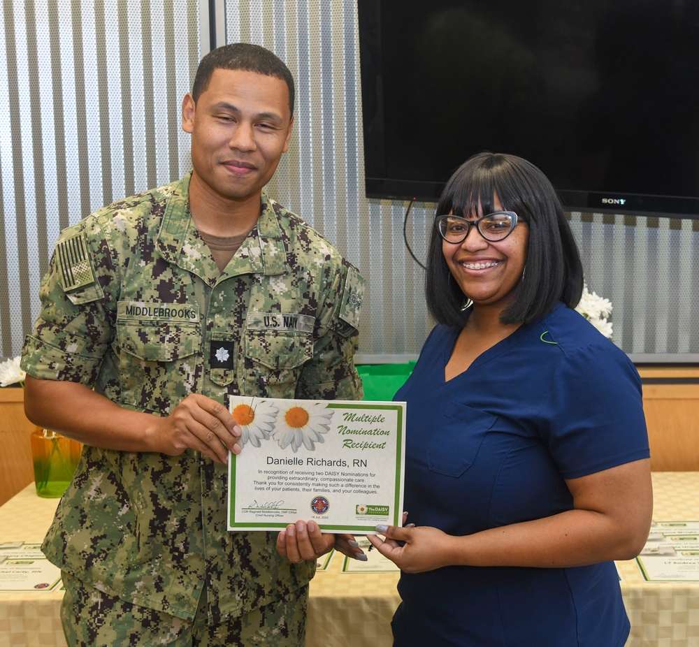Naval Medical Center Camp Lejeune holds Daisy Awards ceremony