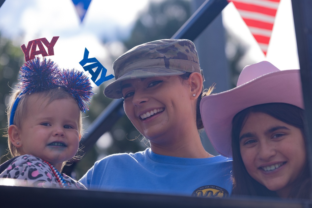 Wyoming Air National Guard participates in first Grand Parade of Cheyenne Frontier Days 2025