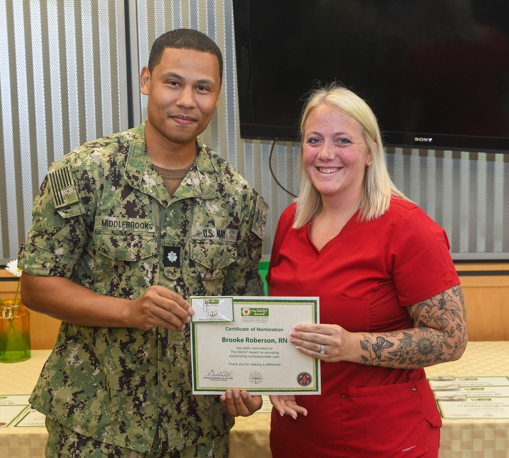 Naval Medical Center Camp Lejeune holds Daisy Awards ceremony