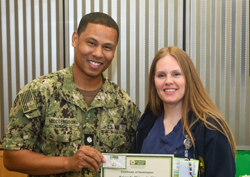 Naval Medical Center Camp Lejeune holds Daisy Awards ceremony