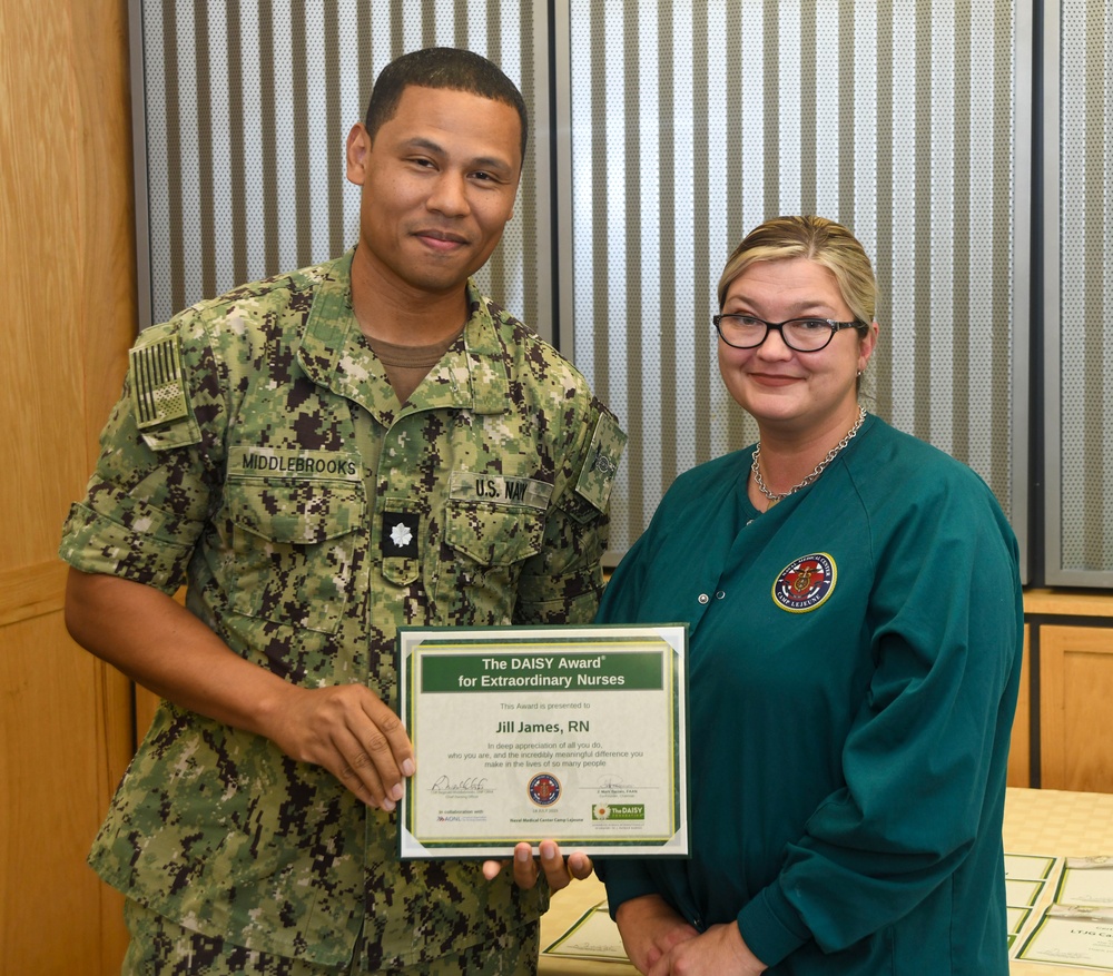 Naval Medical Center Camp Lejeune holds Daisy Awards ceremony