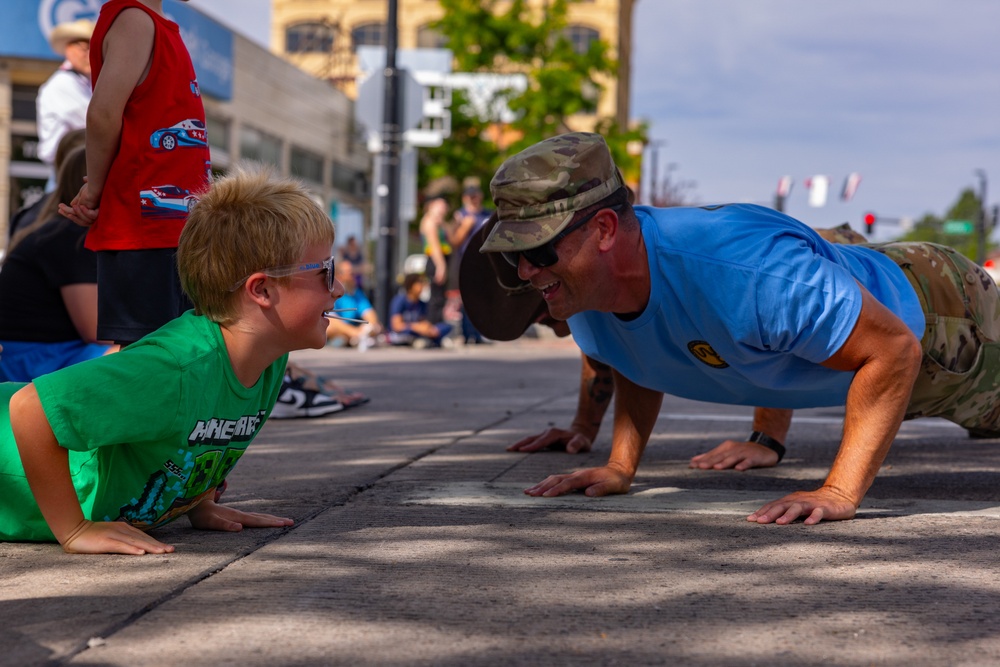 Wyoming Air National Guard participates in first Grand Parade of Cheyenne Frontier Days 2025