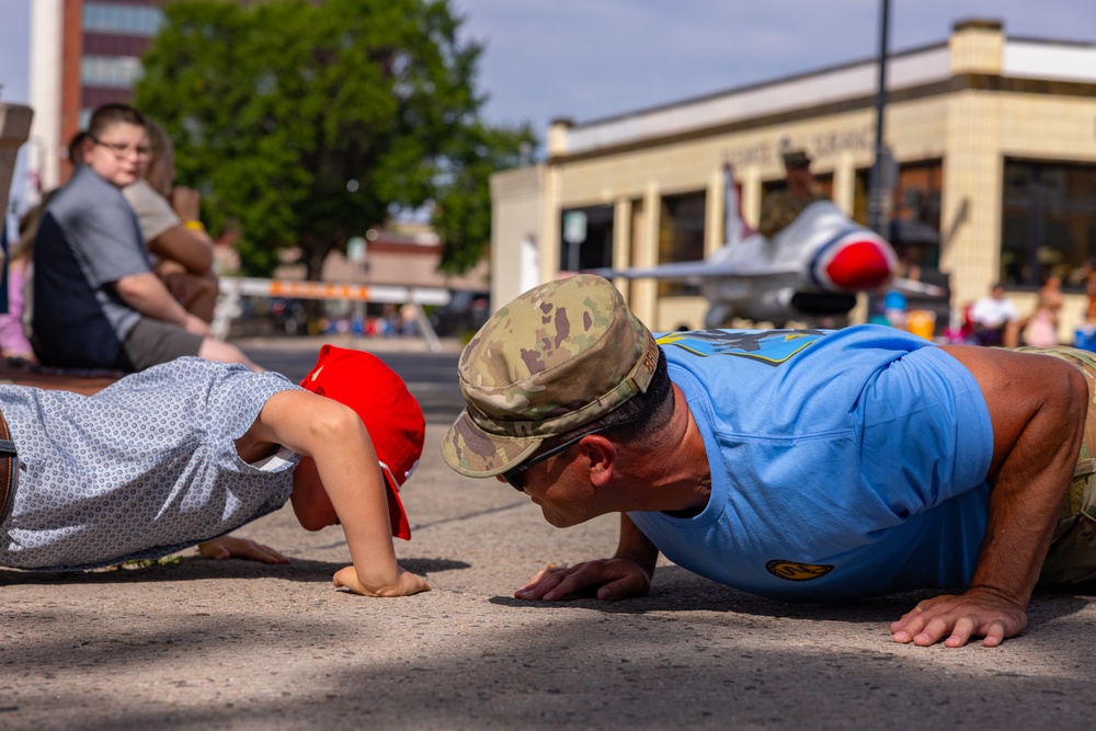 Wyoming Air National Guard participates in first Grand Parade of Cheyenne Frontier Days 2025