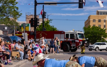 Wyoming Air National Guard participates in first Grand Parade of Cheyenne Frontier Days 2025