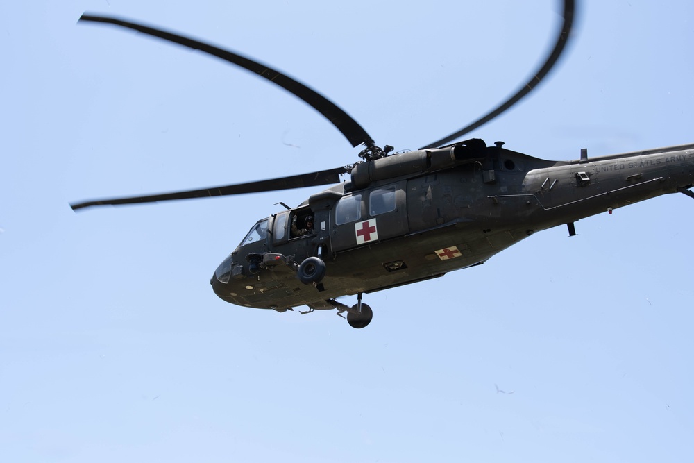 Joint service members participate in 'Operation Dustoff Vigilance'