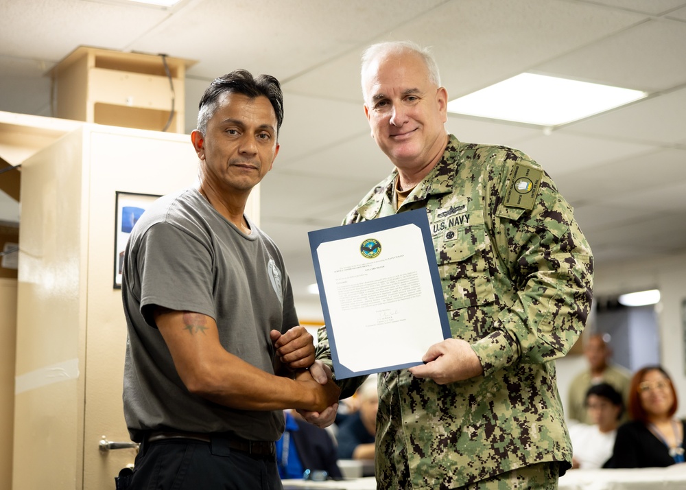 USNS Arctic (T-AOE 8) Awards Ceremony