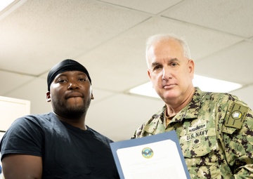USNS Arctic (T-AOE 8) Awards Ceremony