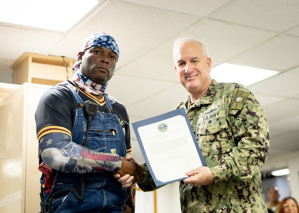 USNS Arctic (T-AOE 8) Awards Ceremony