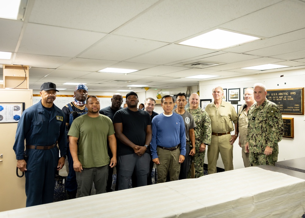 USNS Arctic (T-AOE 8) Awards Ceremony