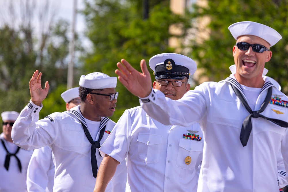 Wyoming Air National Guard participates in first Grand Parade of Cheyenne Frontier Days 2025 Wyoming Air National Guard participates in first Grand Parade of Cheyenne Frontier Days 2025