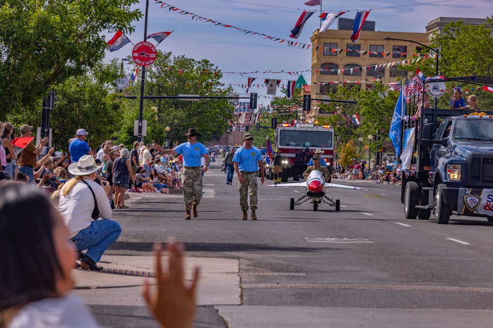 Wyoming Air National Guard participates in first Grand Parade of Cheyenne Frontier Days 2025