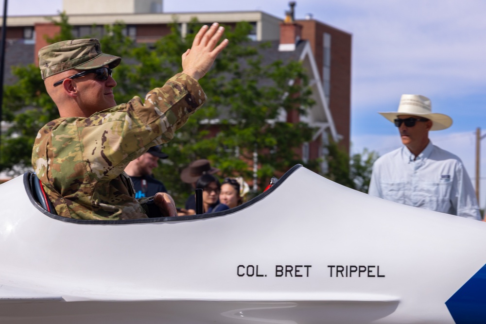 Wyoming Air National Guard participates in first Grand Parade of Cheyenne Frontier Days 2025