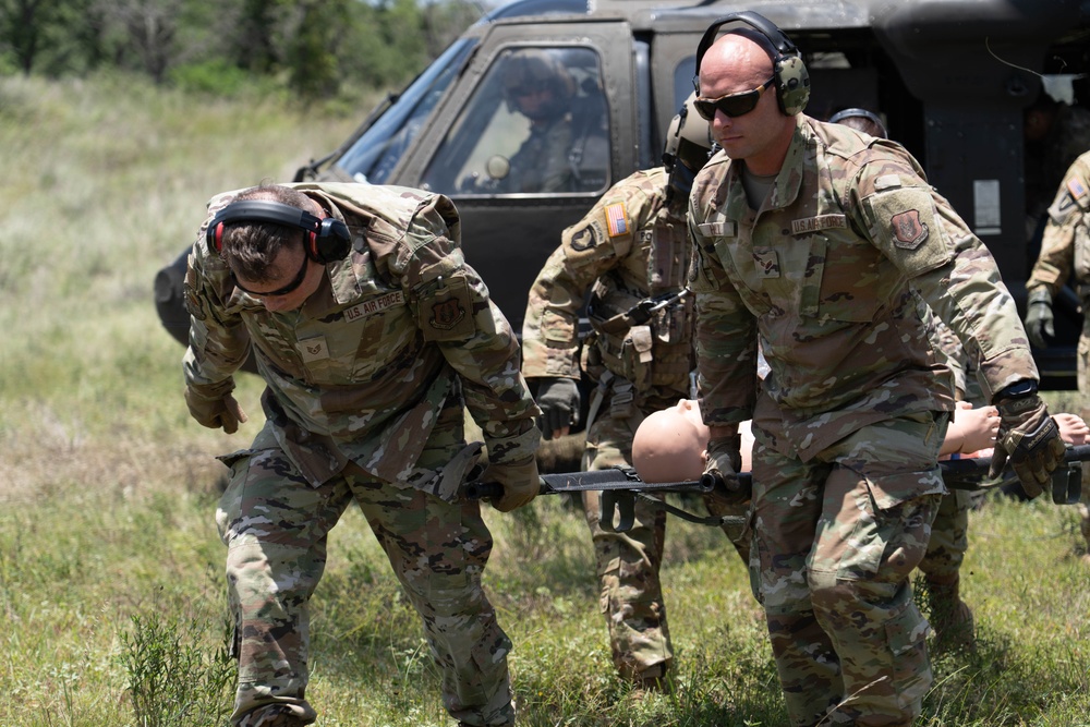 Joint service members participate in 'Operation Dustoff Vigilance'