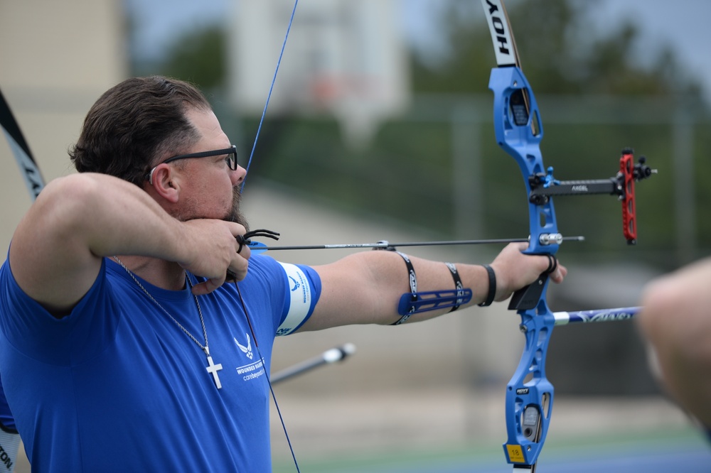 Team Air Force Trains for 2025 DoD Warrior Games