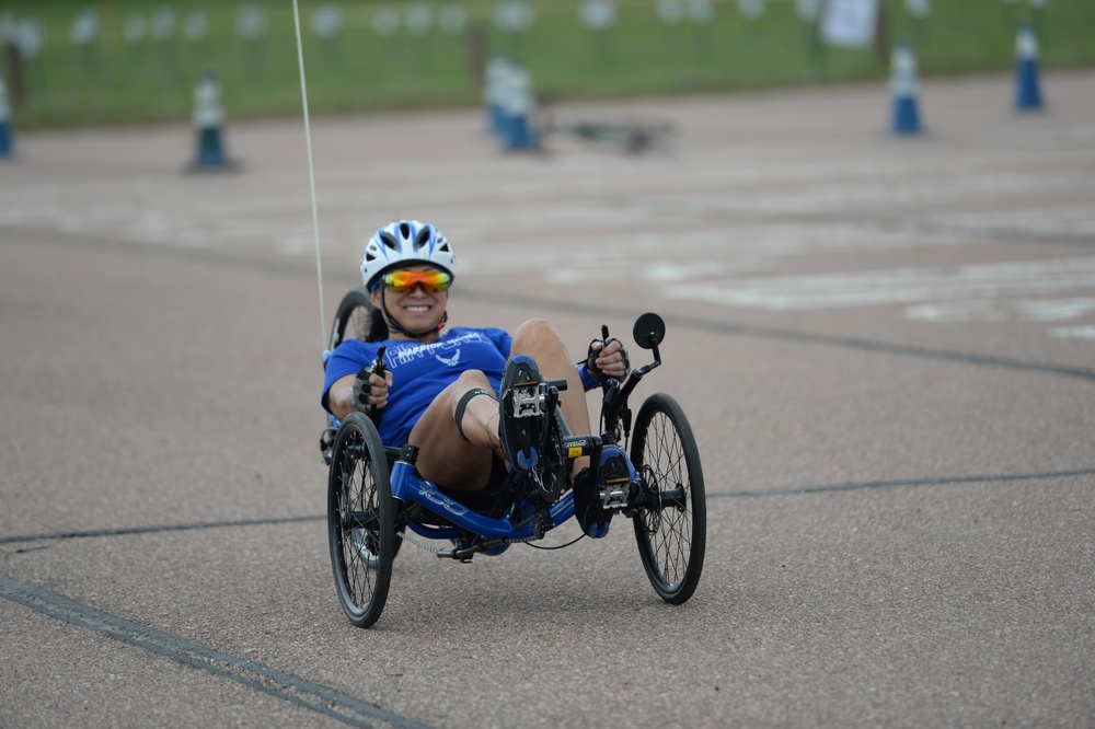 Team Air Force Trains for 2025 DoD Warrior Games