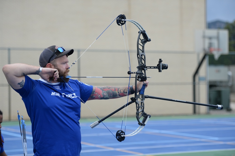 Team Air Force Trains for 2025 DoD Warrior Games