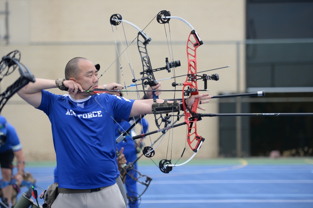 Team Air Force Trains for 2025 DoD Warrior Games