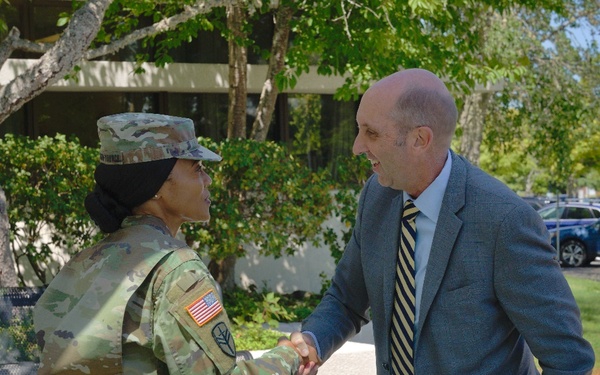 Dr. Stephen Ferrara, Acting Assistant Secretary of Defense for Health Affairs, visits Madigan Army Medical Center