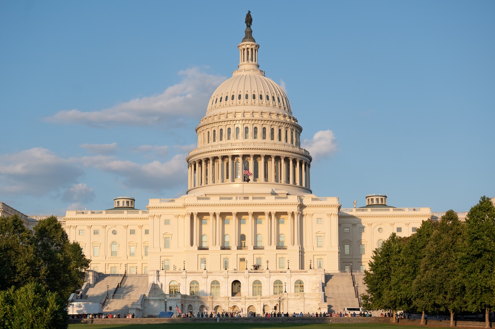 U.S. Navy Band Country Current performs on the west steps of the United States Capitol
