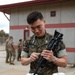 11th MEU Marines perform rifle maintenance
