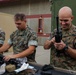 11th MEU Marines perform rifle maintenance