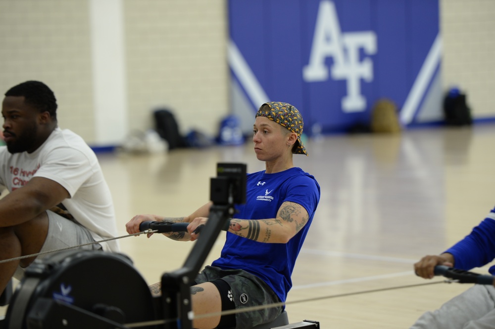 Team Air Force Trains for 2025 DoD Warrior Games
