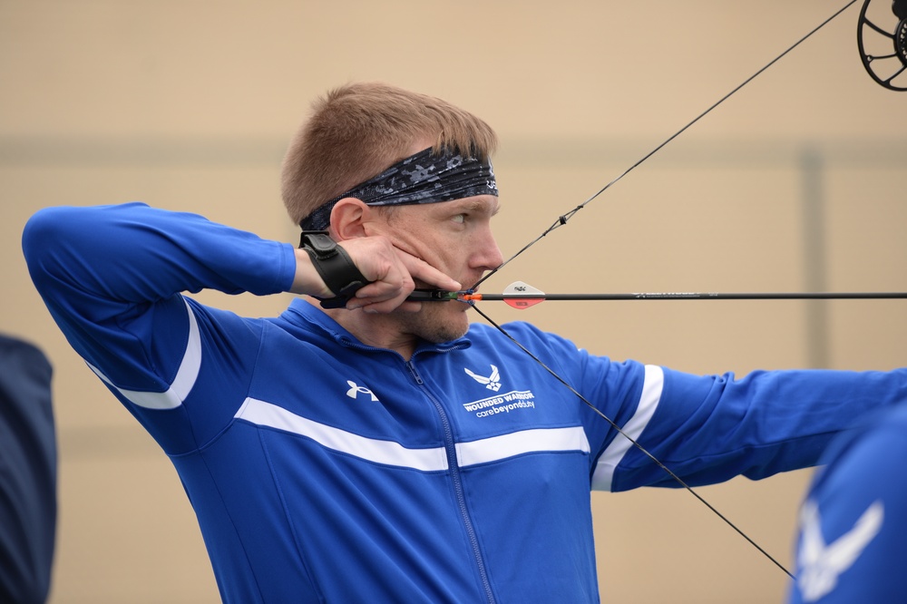 Team Air Force Trains for 2025 DoD Warrior Games