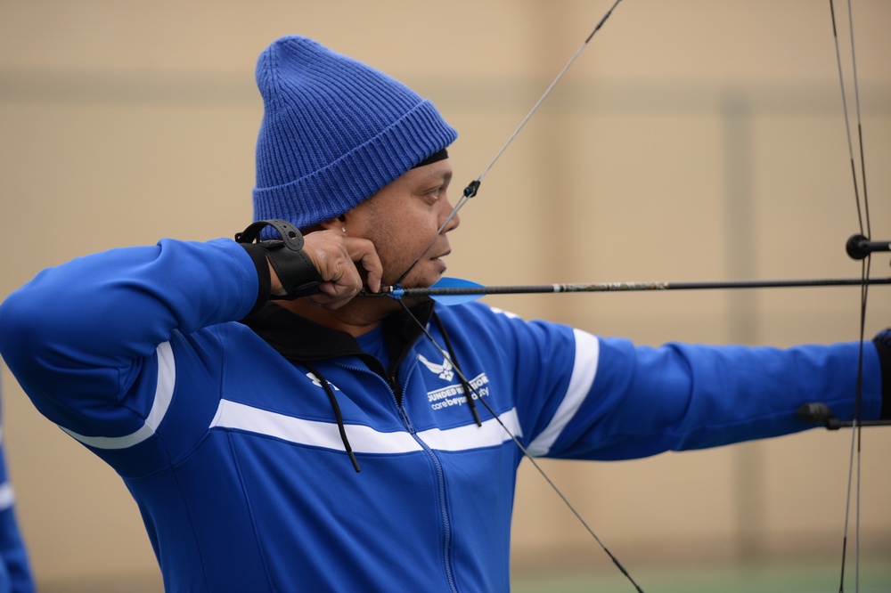 Team Air Force Trains for 2025 DoD Warrior Games