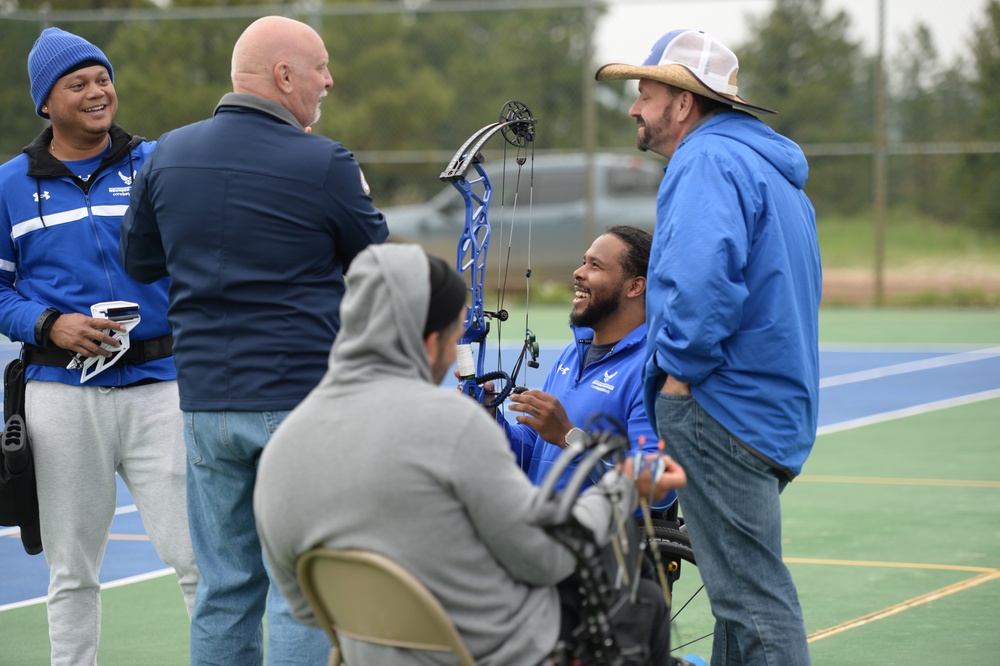 Team Air Force Trains for 2025 DoD Warrior Games
