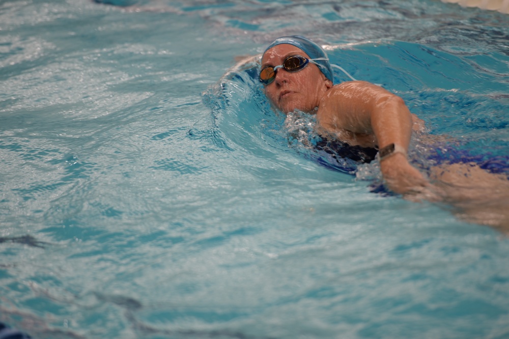 Team Air Force Trains for 2025 DoD Warrior Games