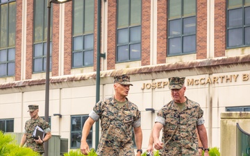 Commandant, Gen. Eric M. Smith visits MARFORRES &amp; MARFORSOUTH