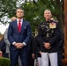 Commandant, Gen. Eric M. Smith hosts Secretary of Defense, Hon. Pete Hegseth for an Evening Parade at MBW