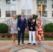 Commandant, Gen. Eric M. Smith hosts Secretary of Defense, Hon. Pete Hegseth for an Evening Parade at MBW