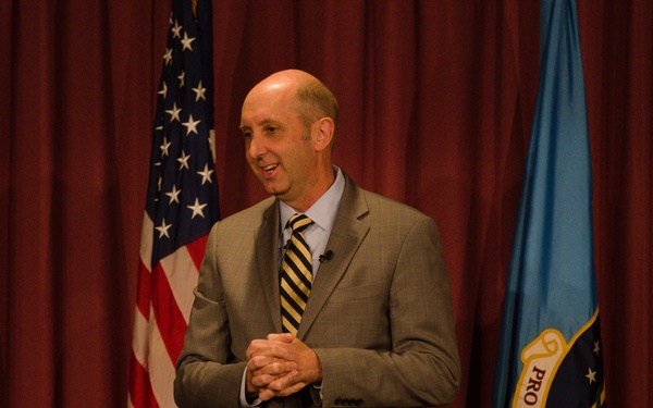 Dr. Stephen Ferrara, Acting Assistant Secretary of Defense for Health Affairs, visits Madigan