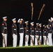 Commandant, Gen. Eric M. Smith hosts Secretary of Defense, Hon. Pete Hegseth for an Evening Parade at MBW