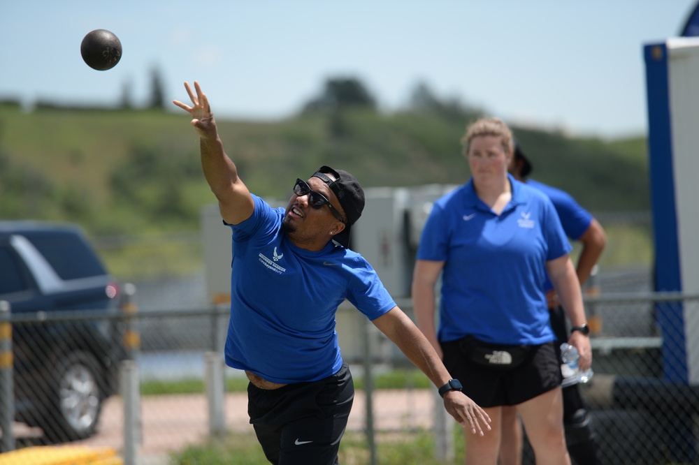 Team Air Force Trains for 2025 DoD Warrior Games