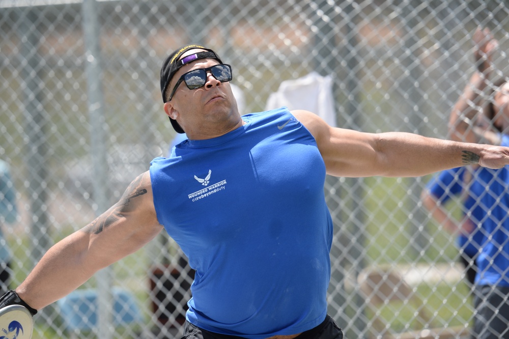 Team Air Force Trains for 2025 DoD Warrior Games